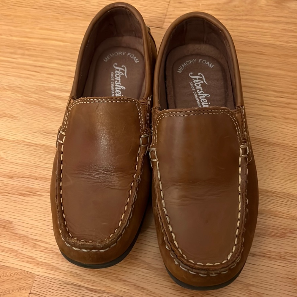 Brown Florsheim dress shoes